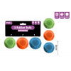 Smart Choice 3pk Rubber Ball With Squeaker 3 Assorted Colours