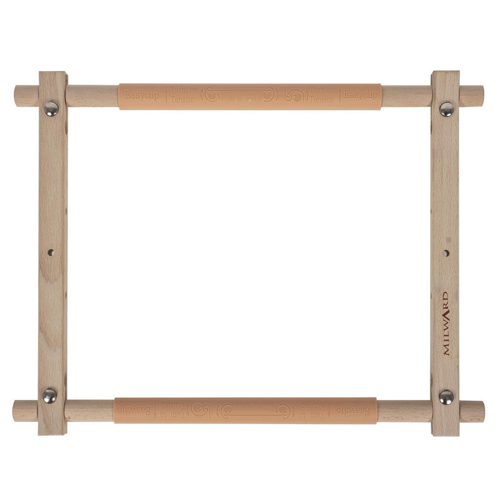 Rotating Tapestry Frame - Clip-on: Beech Wood: 30.5 x 30.5cm