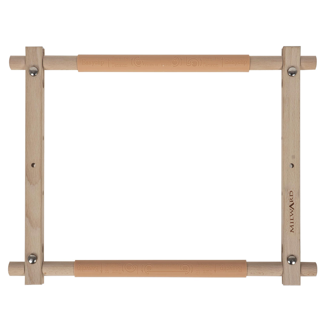 Rotating Tapestry Frame - Clip-on: Beech Wood: 30.5 x 30.5cm