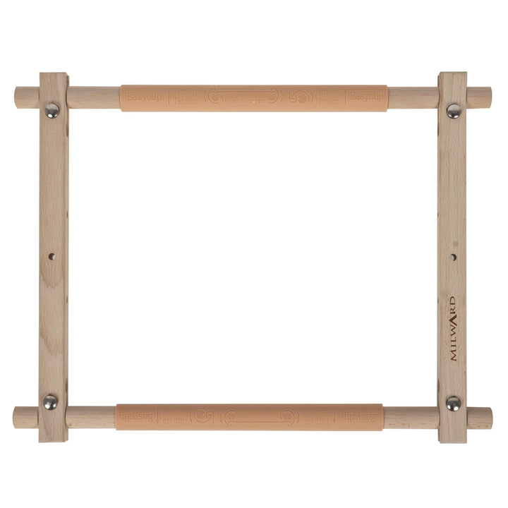 Rotating Tapestry Frame - Clip-on: Beech Wood: 30.5 x 30.5cm