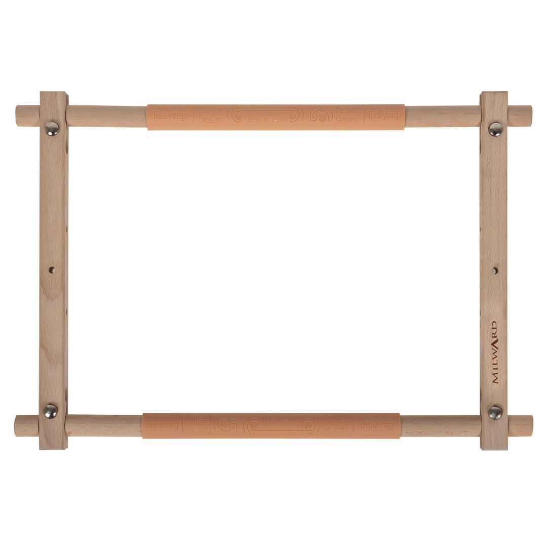 Rotating Tapestry Frame - Clip-on: Beech Wood: 38 x 30.5cm