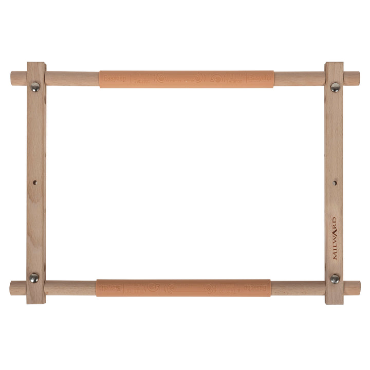 Rotating Tapestry Frame - Clip-on: Beech Wood: 38 x 30.5cm