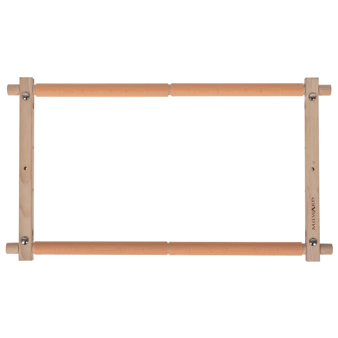 Rotating Tapestry Frame - Clip-on: Beech Wood: 45.7 x 30.5cm