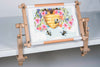 Rotating Tapestry Frame - Clip-on: Beech Wood: 53.3 x 30.5cm