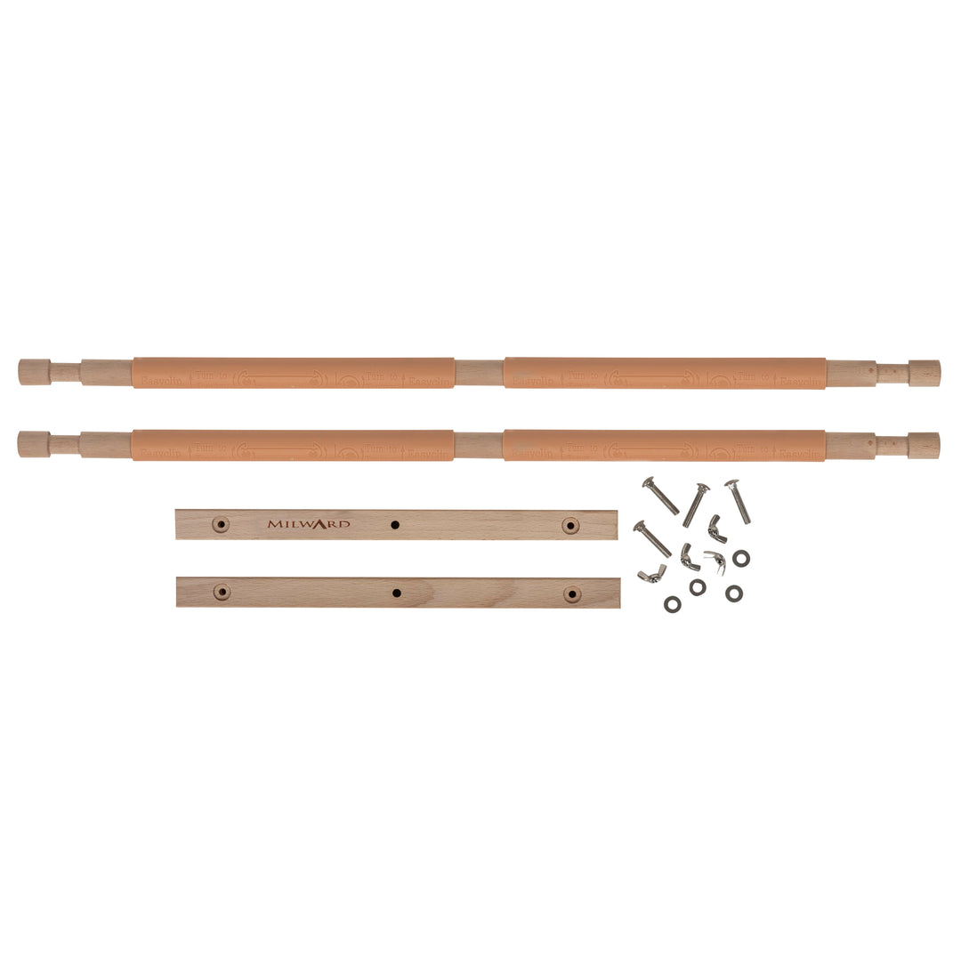 Rotating Tapestry Frame - Clip-on: Beech Wood: 53.3 x 30.5cm