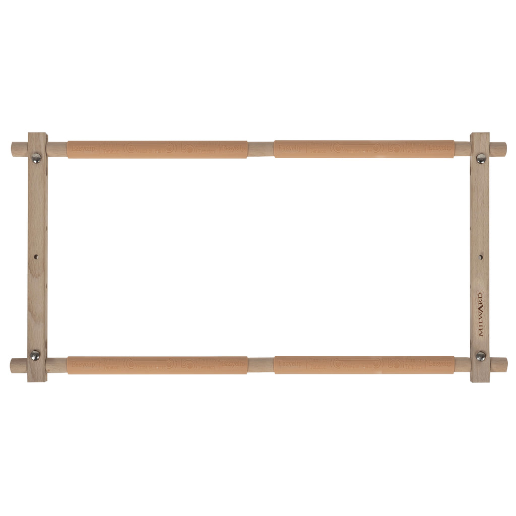 Rotating Tapestry Frame - Clip-on: Beech Wood: 53.3 x 30.5cm