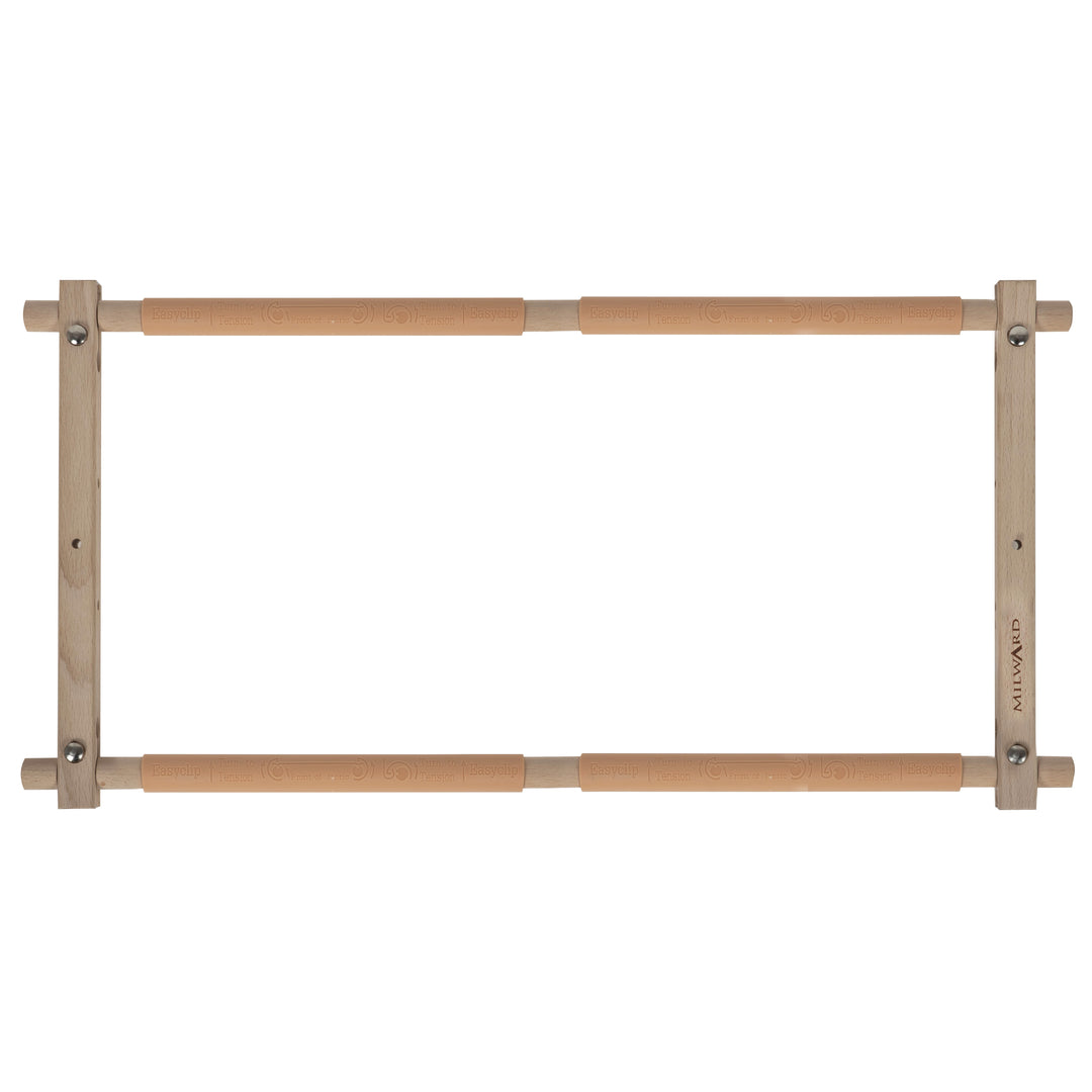 Rotating Tapestry Frame - Clip-on: Beech Wood: 53.3 x 30.5cm