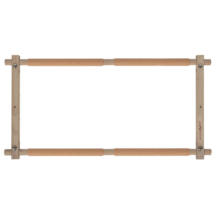 Rotating Tapestry Frame - Clip-on: Beech Wood: 53.3 x 30.5cm