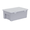 Organiser 5.04.01 38cm Box 19 Div 2 Tray Upc Soft Grey/Clear