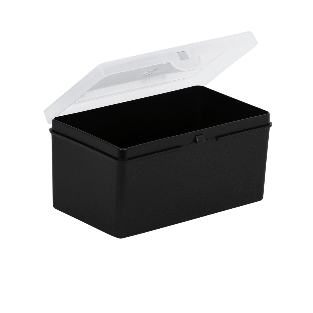 Organiser 1.02 14.5cm Box Deep Recycle Black/Clear
