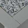 Perth TV Unit With Drawer Stone Top Grey
