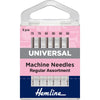 Sewing Machine Needles: Universal: Regular Assortment: 6 Pieces