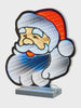 Three Kings Christmas Indoor Santa Finity Inlit Mirror 30cm