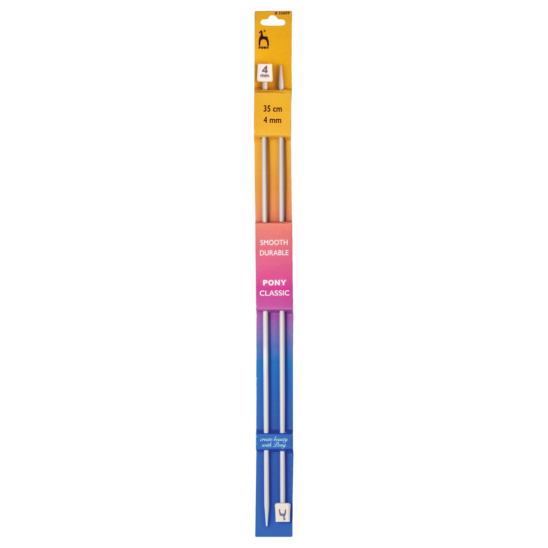 Knitting Pins: Single-Ended: Classic: 35cm x 4mm