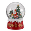 Three Kings 12cm Musical Santa SnowSphere