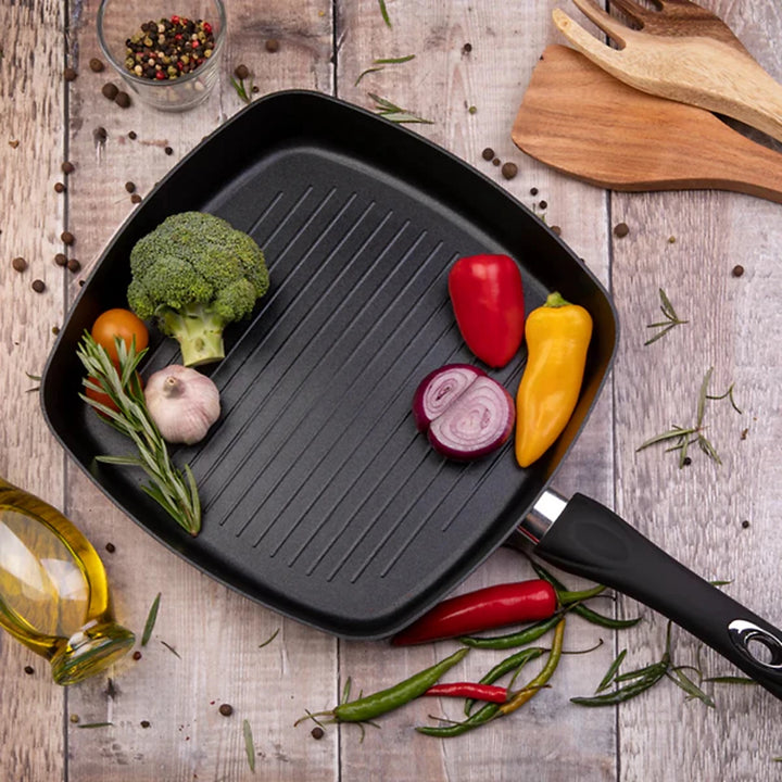Diamond Range 28cm Non-Stick Square Griddle Pan
