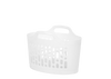 Wham Flexi-Store 8L Laundry Utility Basket Ice White