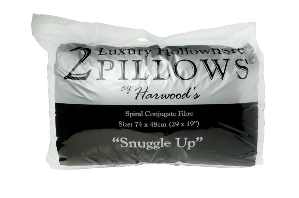 Harwood Hollowfibre Pillows Pair (2)