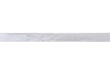 Trim: Bias Binding: Polyester: Metallic: 2.5m x 15mm: Silver