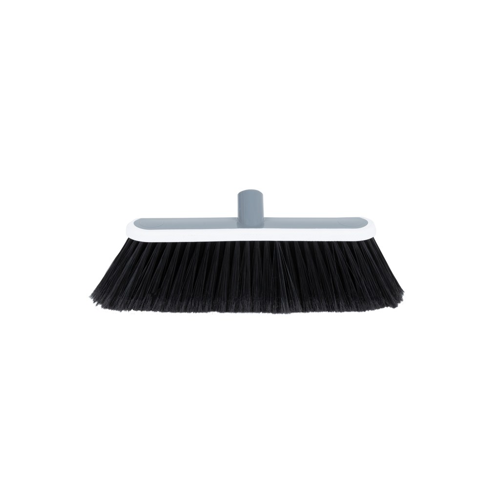 Inclined Broom Rubber Trim  With Grey Handle