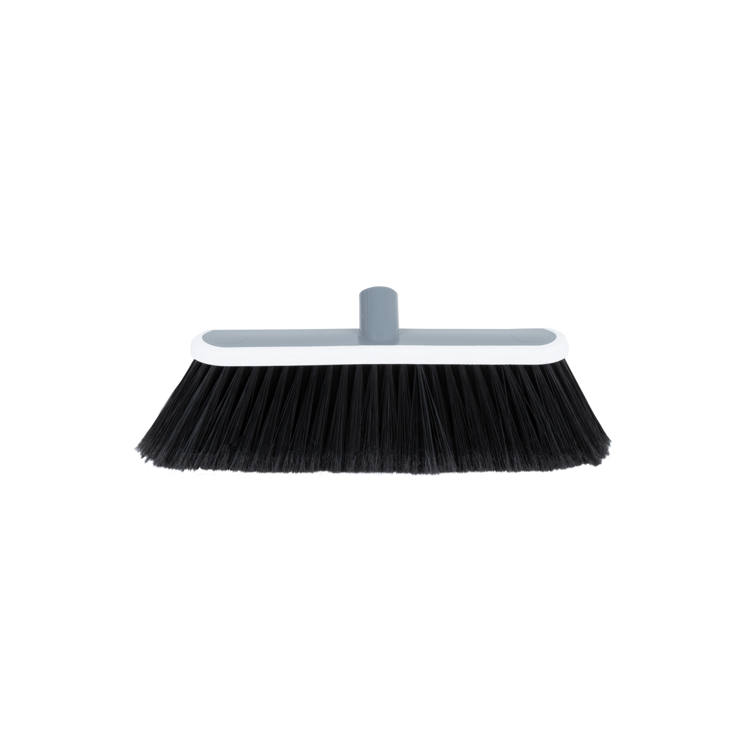 Inclined Broom Rubber Trim  With Grey Handle
