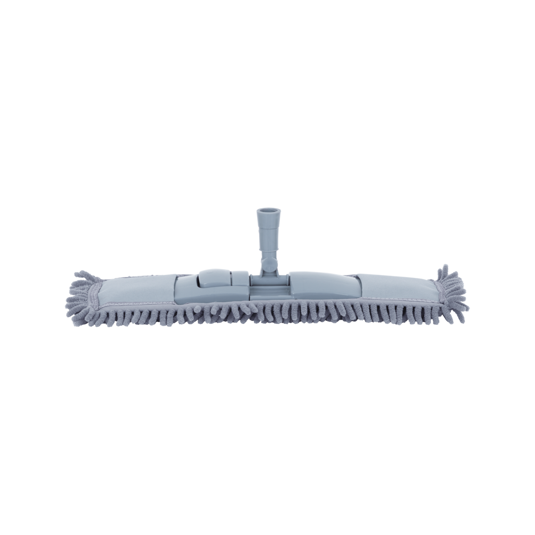 Wham Noodle Microfibre Flat Mop W/Extendable  Handl Grey