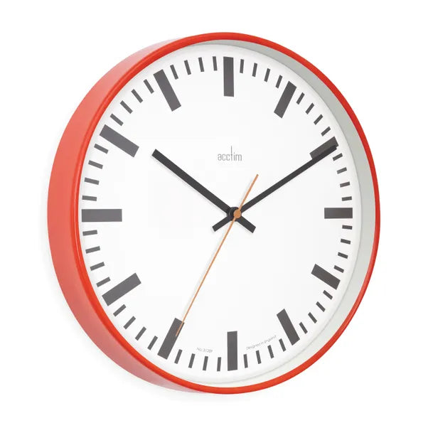 Acctim Victor 30cm Bright Station Wall Clock Jam 23024