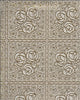 Wipeclean Vinyl Lace Table Cloth 140cm/54in By The Metre 3090A Dina Gold