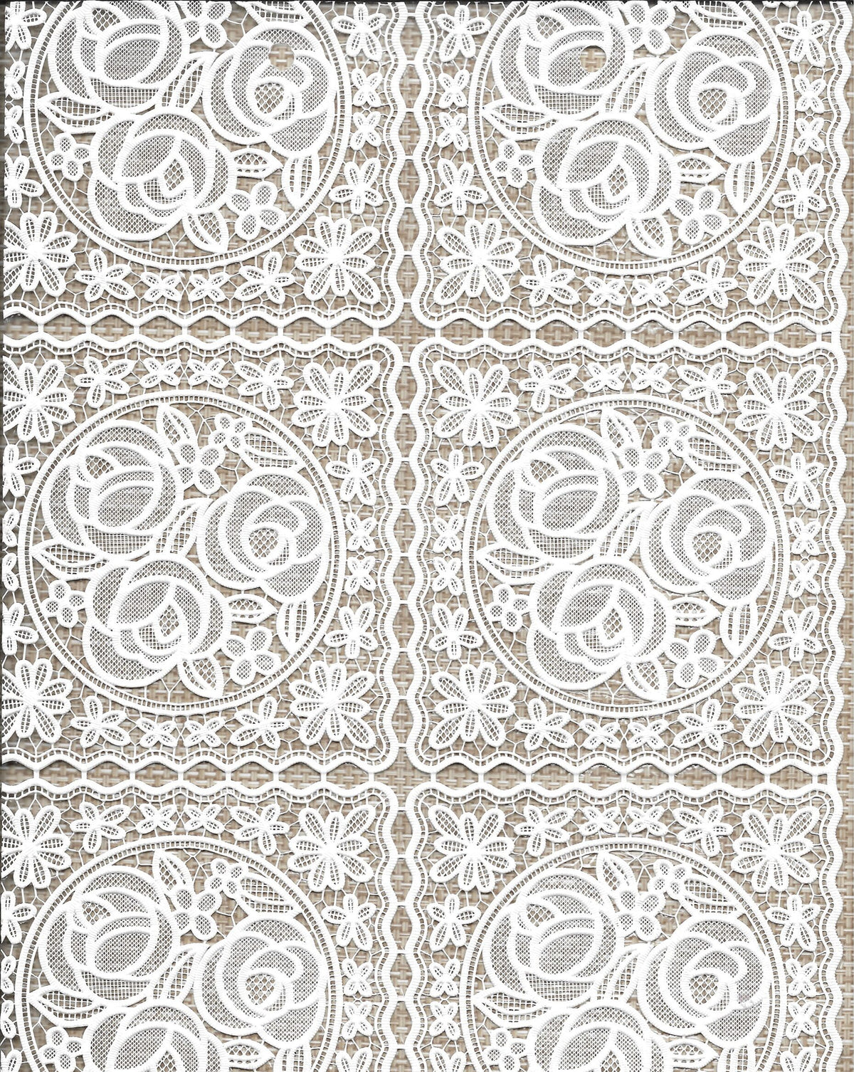 Vinyl lace tablecloth, additional view
