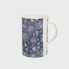 SIIP  Floral Fluted Mug Navy
