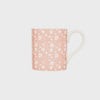 SIIP Small  Straight Floral Mug Pink