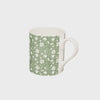 SIIP Small Straight Floral Mug Sage