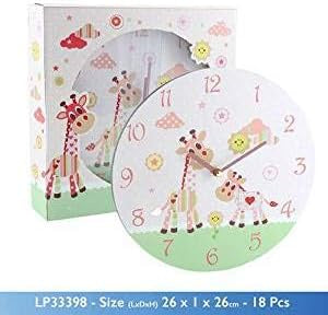 Lesser and Pavey - Little Treats Little Sunshine Clock  Pink