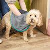 Beldray Dog Drying Towel – XL Pet Towel with Pocket