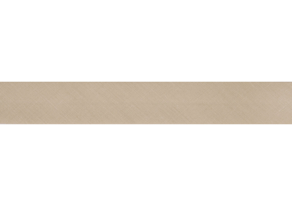Trim: Bias Binding: Polycotton: 16mm: Linen Sold By The Metre