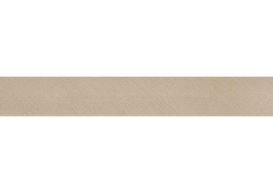 Trim: Bias Binding: Polycotton: 16mm: Linen Sold By The Metre