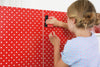 d-c-fix® Self Adhesive Film - Polka Dot Red 45cm x 2m 346-0627