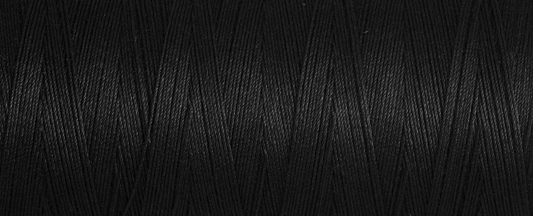 Natural Cotton Thread: 250m: 5201 (Black) 2T250C\BLK