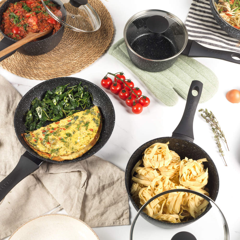 Salter Megastone 28 cm Non-Stick Frying Pan – 10 x Tougher