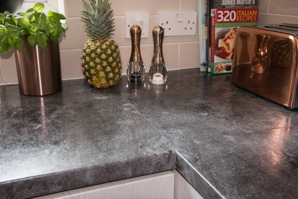 d-c-fix matt dark grey slate self adhesive film
