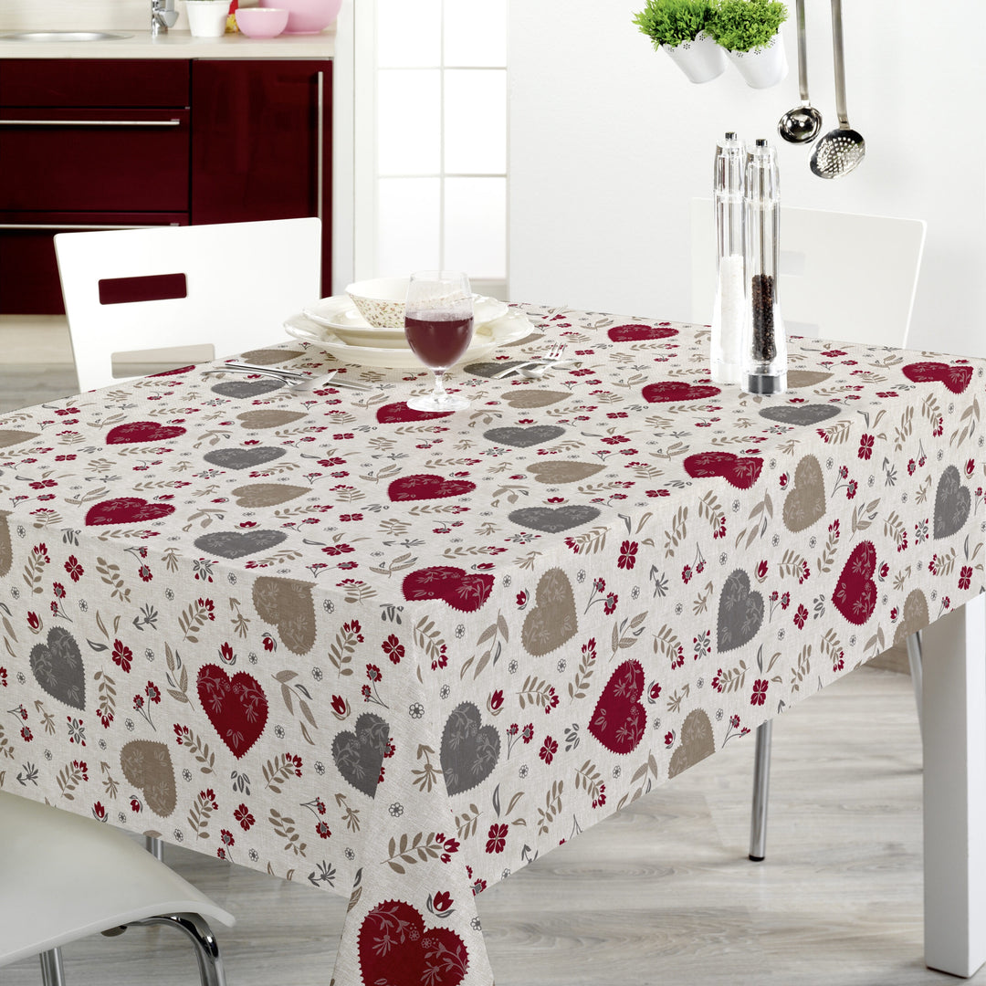 Wipeclean Table Cloth 140cm/54in By The Metre 3L2-07