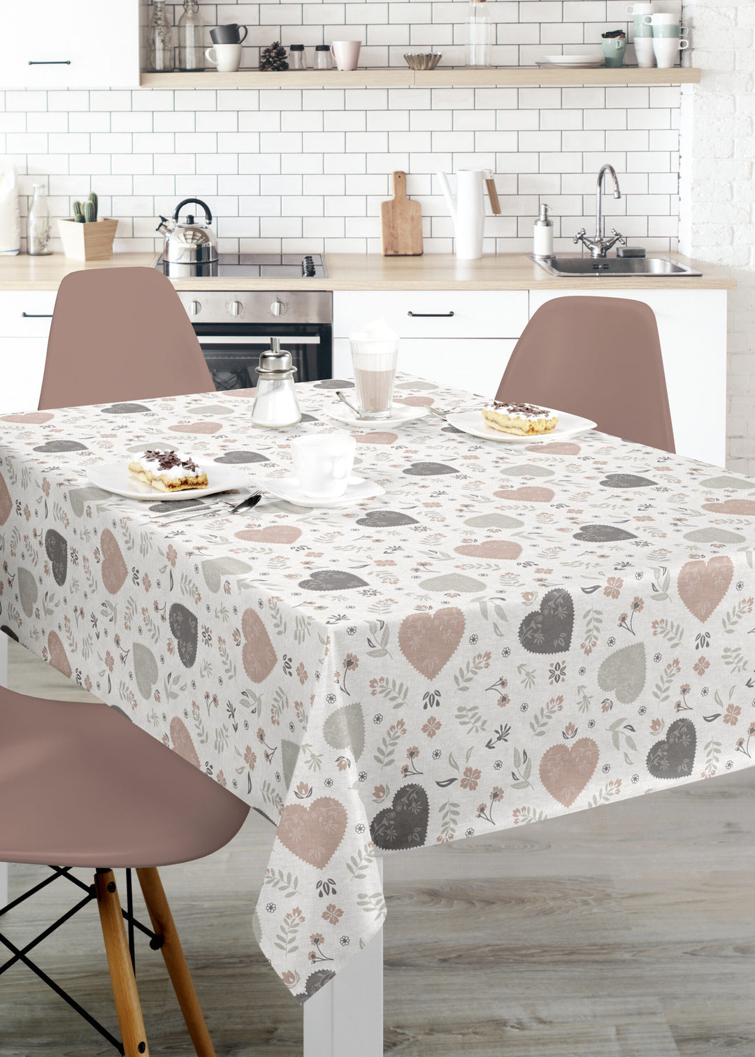 Wipeclean Table Cloth 140cm/54in By The Metre 3L2-09