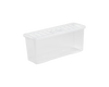 Crystal (DVD) Deep Shelf Box & Lid Clear