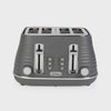 Salter Ripple 4-Slice Toaster – Grey