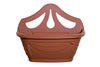 Venetian Wall Planter 42cm - Terracotta