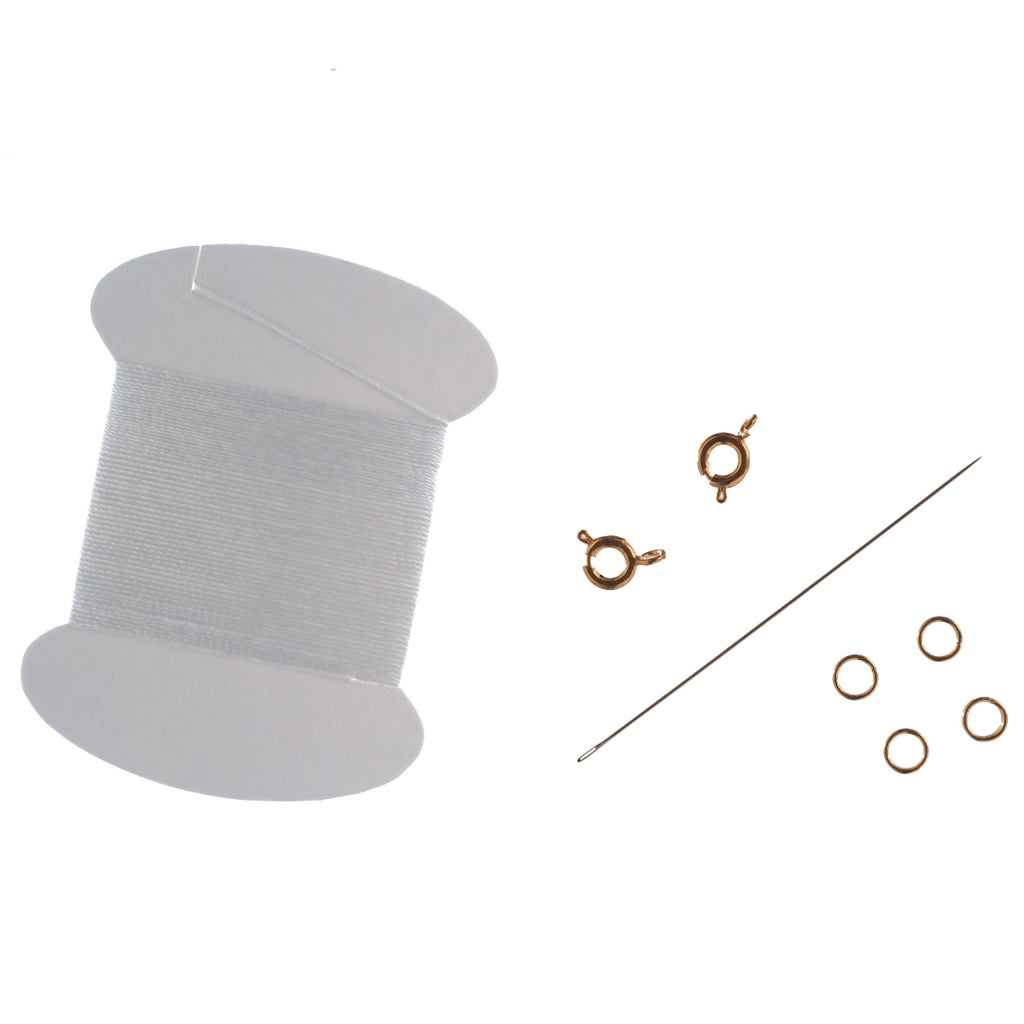 Findings: Bead Threading Set: Gold