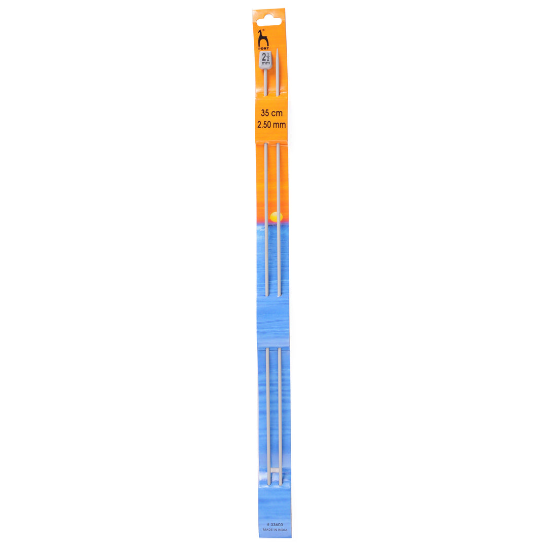 Knitting Pins: Single-Ended: Classic: 35cm x 2.5mm
