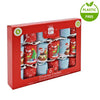 6X6 Inc Xmas Crackers Santa & Friends