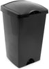Addis 50L  Lift Top Bin Black