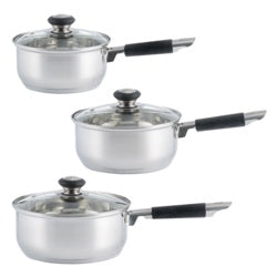 Viners Everyday 3 Pce Saucepan Set